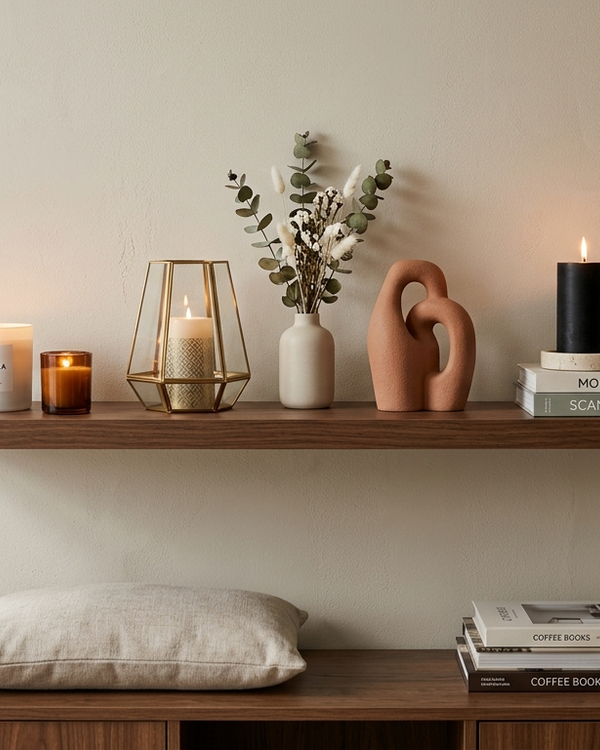 EchoFrame Floating Shelf
