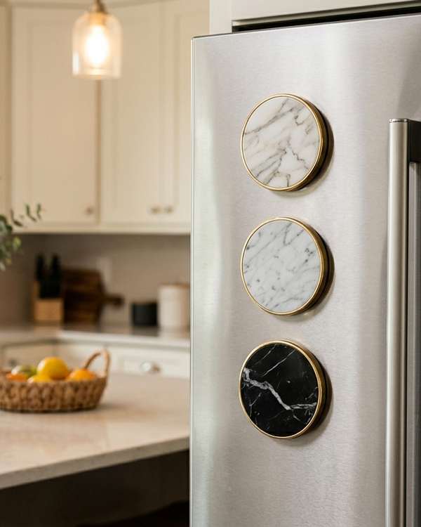 AuraStone Fridge Magnets Set